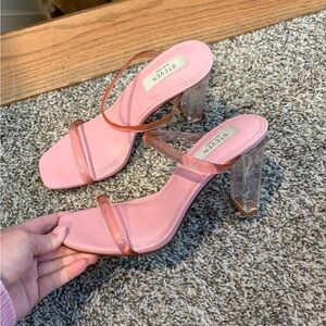 Steven New York pink heels